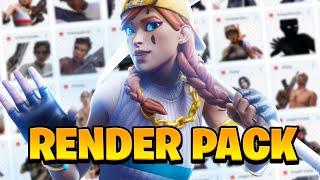 The *BEST* FREE Fortnite Render Pack(Google Drive) PC/Mobile