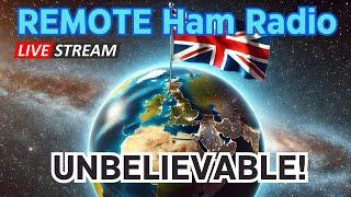 Remote Ham Radio from the UK – Unbelievable! #HamRadio #antenna #amateurradio