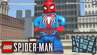 Recreating Spider-Man PS4 in LEGO | LEGO Marvel Superheroes Mod Gameplay