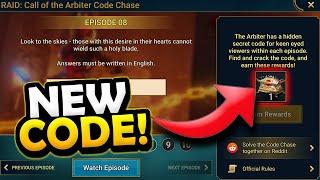 NEW PROMO CODE CHASECALL OF THE ARBITER EPISODE 8 | RAID SHADOW LEGENDS