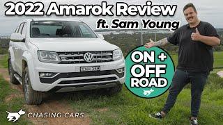 Volkswagen Amarok 2022 review | Sam Young tests 580TDI V6 ute off-road | Chasing Cars