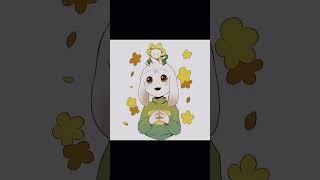 Азриель/Флауи(это тебе за Чариск) #undertale #asriel #flower #shorts