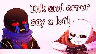 Ink and Error say a lot! parts 1 & 2/animatic