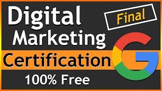 FINAL | FUNDAMENTALS OF DIGITAL MARKETING | Digital Garage | Certification with Google | Alpha Gyan