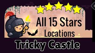 Tricky Castle All 15 Stars Level | All Stars Location