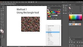 Three different methods to create seamless pattern repeat in illustrator