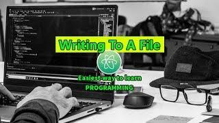 Writing To A File Easiest Way To Learn C With Atom Editor In Windows 10 #90 ►▼◄