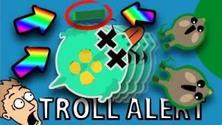 MOST HILARIOUS TROLLING // KILLING DRAG w/ DONKEY KICK // Mope.io