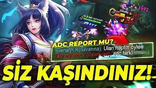 ADC REPORT DEDİLER CİDDİ OYNADIM ŞOK OLDULAR !! Jin Miya | Mobile Legends