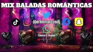 MIX BALADAS ROMATICAS Corta Venas  DJ ERLIN MARCOS