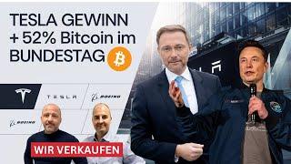 Tesla verkaufen? Bitcoin weiter halten? Neue Boeing Ziele!