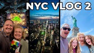 The Rest of Our Week in New York City! 2 Shows, Observation Deck, Statue of Liberty & More!