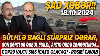 TƏCİLİ! Vacib xəbərlər 18.10.2024 (Xəbər Bələdcisi) xeberler, son xeberler bugun 2024