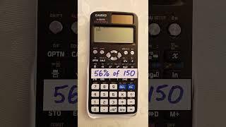 GCSE - Calculate a percentage of an amount using your calculator. Outrageously easy!