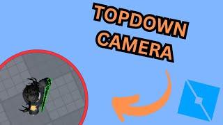 How to make a top down camera in roblox studio #roblox