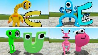 ALPHABET LORE & RAINBOW FRIENDS FAMILY?! - Gmod