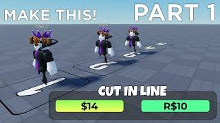 How to make a Line Simulator game Part 1 (Roblox Studio)