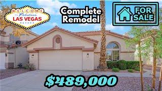 Affordable Single Story Home for Sale | Henderson House Tour | Complete Remodel Home | Las Vegas