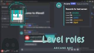 How to Setup level roles on discord server Free discord level /rank roles