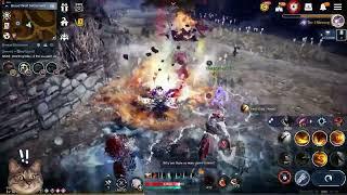 TOP 1 CP PLAYER FROM ASIA SERVER BLACK DESERT MOBILE USING THE FORCE JUTSU DURING HUNT WAR!!