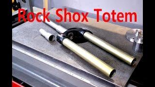 Ремонт Вилки Замена Штока Rock Shox TOTEM