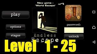 Endless Escape Level 1 - 25 (Stage 1 - 25)