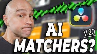 DaVinci Resolve 20 Audio – AI EQ, AI Levels & AI Dialogue Matchers: Game-Changer or Gimmick?