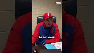 Rob Thomson, Trea Turner hoping Phillies offense can get back on track... 