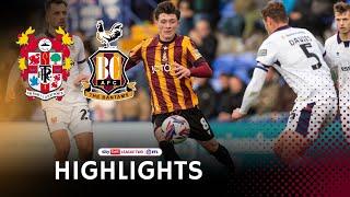 MATCH HIGHLIGHTS: Tranmere Rovers v Bradford City