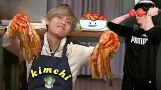 BTS Make korean Kimchi 🫕 // Hindi dubbing