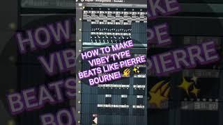 How to make a type beat like Pierre Bourne in FL Studio! #shorts