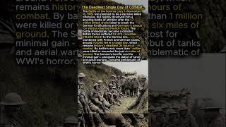 The Deadliest Single Day of Combat in History
