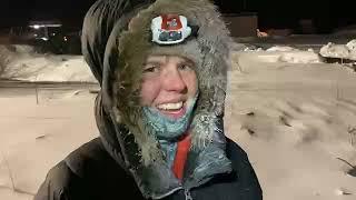 Meiers Lake - Susan's Daughter Tekla Monson-Butcher Interview at the Copper Basin Sled Dog Race 2022