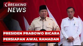 BREAKING NEWS- Keterangan Pers Presiden Prabowo di Pangkalan TNI AU Halim Perdanakusuma