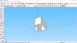 sketchup tutorial for beginners (introduction to basic tools)  #01