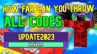 2023 *CODES* [PETS] How Far Can You Throw?