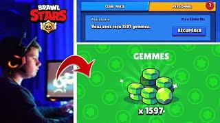 Voici comment CES JOUEURS ont REÇU GRATUITEMENT des GEMMES SUR BRAWL STARS ! ( Explication )