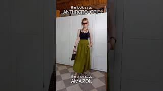 the look says Anthropologie, the price says AMAZON 