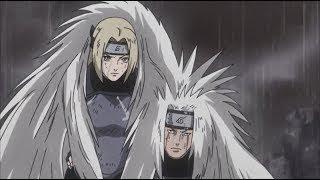 Jiraiya, Orochimaru & Tsunade vs Hanzo The Salamander - Konoha Sannins During The 3rd Great War!