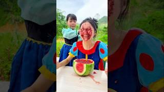 sister prank #funny #foodchallenge #comedy #woodscraft