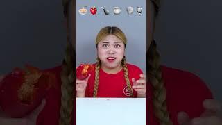 EMOJI CHALLENGE FOOD ASMR #asmr #shorts #shortvideo