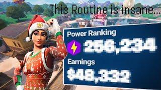 Trying the World's Hardest Fortnite Routine...