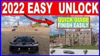 2022 Forza Horizon 5 Rush How to unlock Hotel Castillo & Airplane All PR Stunt Ramp to get EXP Board