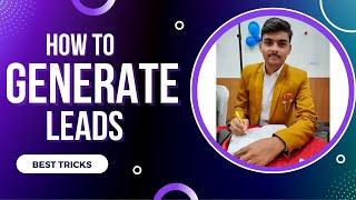 #LeadGeneration for Affiliate marketing | How to Generate leads from Instagram | Official Dastgeer