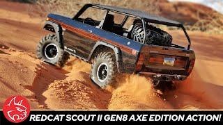 Start Your RC Expedition Here! Redcat International® Scout II Gen8 AXE Edition Off-Road Truck Action