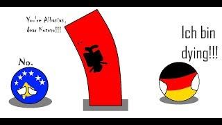 Polandball Stories #1 Short German Story and Kosovo Independent.