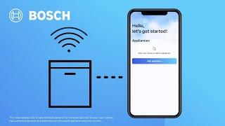 Bosch Home Connect Pairing | Dishwasher