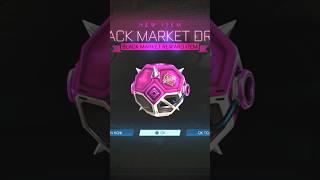 Rocket League FREE Black Market Drop & 2 Exotic Drops(Log In RL) #rocketleague #rl #freedrop