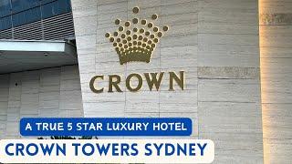 Crown Towers Hotel Sydney, Australia  | FULL HD Hotel Review | Crown Casino & Luxury Resorts