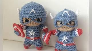 Crochet Captain America